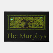 Celtic Magic - De grote boom is gepersonaliseerd Deurmat (Voorkant)