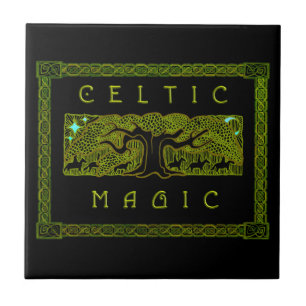Celtic Magic - De grote boom Tegeltje