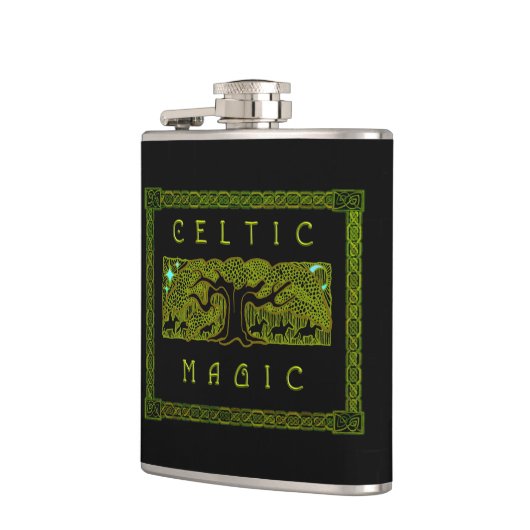 Celtic Magic - De grote boomkolf Heupfles (Links)