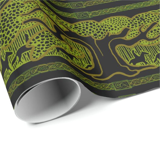 Celtic Magic - De grote boomkronkelpapier Cadeaupapier (Rol Hoek)