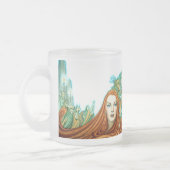 Celtic Magic Frosted Glass Mok (Links)