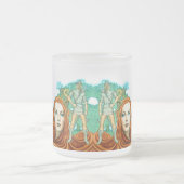 Celtic Magic Frosted Glass Mok (Center)