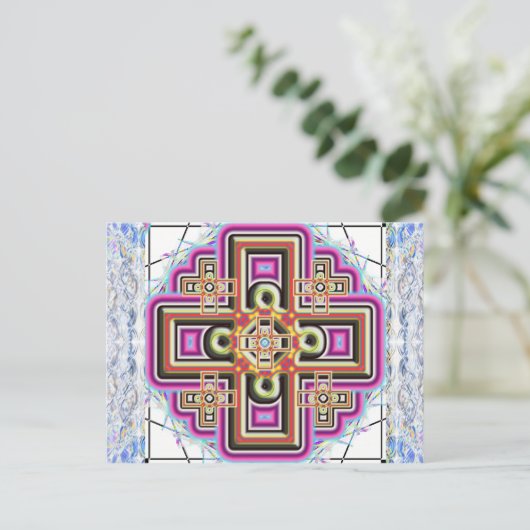 Celtic Magic Symbol Briefkaart (Staand voorkant)