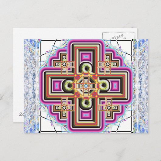 Celtic Magic Symbol Briefkaart (Voorkant / Achterkant)