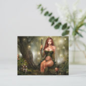 Celtic Maiden, Briefkaart (Staand voorkant)