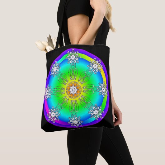 Celtic Mandala Boodschappentas Tote Bag (Dichtbij)