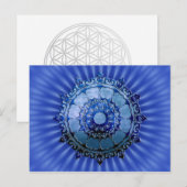 Celtic Mandala Briefkaart (Voorkant / Achterkant)