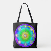 Celtic Mandala Canvas tas (Achterkant)