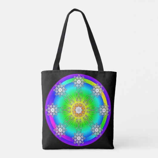 Celtic Mandala Canvas tas (Achterkant)