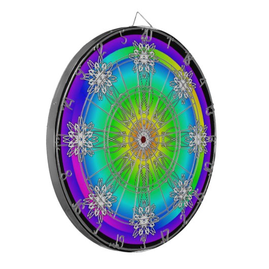 Celtic Mandala Dartbord (Voorkant Links)