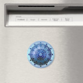 Celtic Mandala Magneet (Insitu (Vaatwasser))