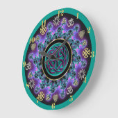 Celtic Mandala met mystieke symbolen Grote Klok (Hoek)