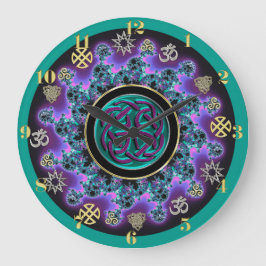 Celtic Mandala met mystieke symbolen Grote Klok