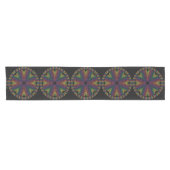 Celtic Mandala Rainbow Korte Tafelloper (Horizontaal)