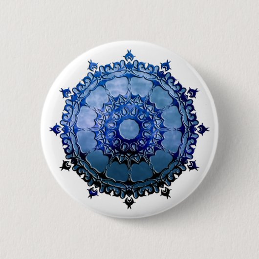 Celtic Mandala Ronde Button 5,7 Cm (Voorkant)