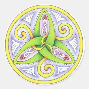 Celtic Mandala Ronde Sticker