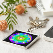 Celtic Mandala Sleutelhanger (Zijkant)