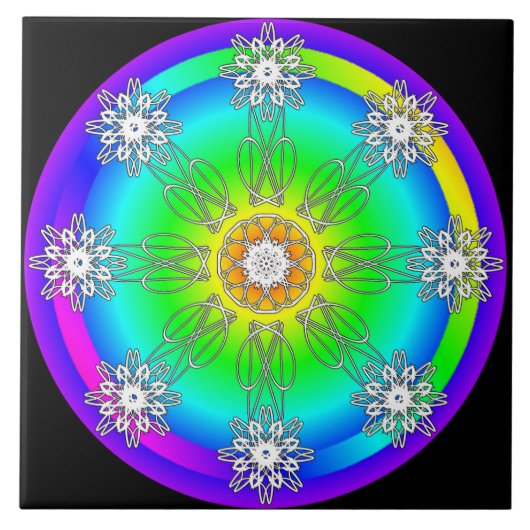 Celtic Mandala Tegeltje (Voorkant)