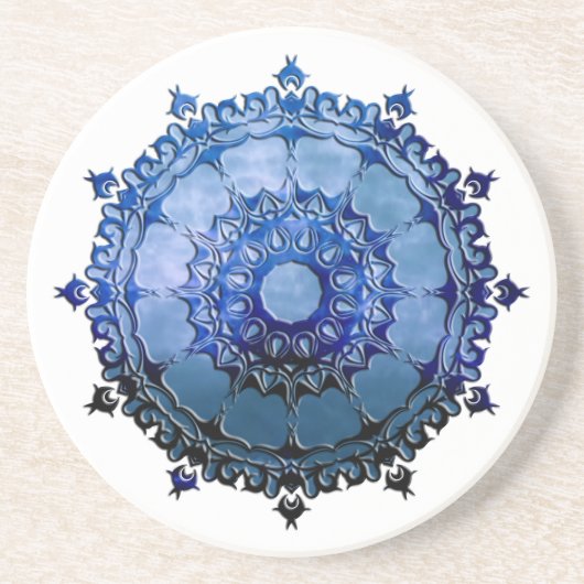 Celtic Mandala Zandsteen Onderzetter (Voorkant)