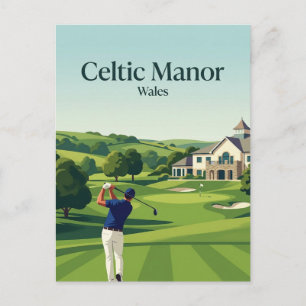 Celtic Manor Resort, Wales Briefkaart