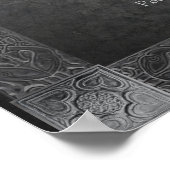 Celtic medium-eval Wedding Seating Chart Poster (Hoek)