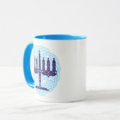 Celtic Menorah Mokken (Voorkant links)