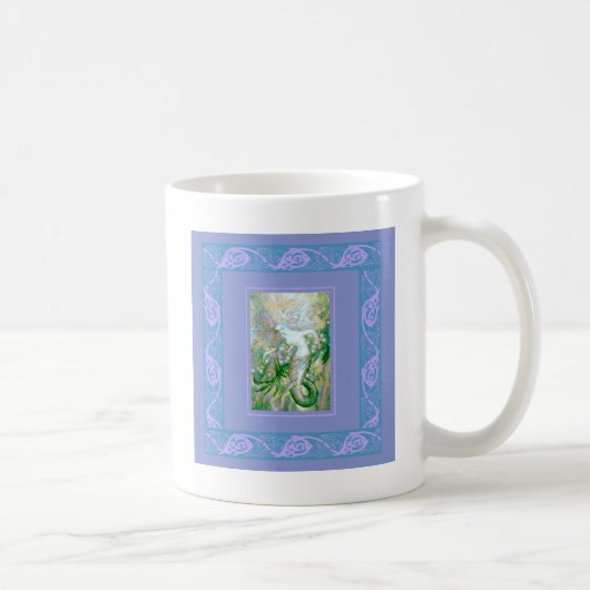 Celtic Mermaid Koffiemok (Rechts)