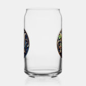 Celtic Monogram Can Glass Set Blikvorm Glas (Links)