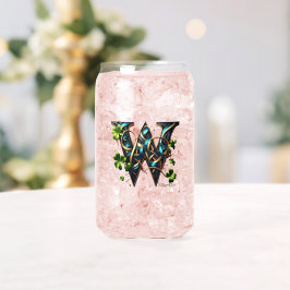 Celtic Monogram Can Glass Set Blikvorm Glas