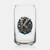 Celtic Monogram Can Glass Set Blikvorm Glas (Voorkant)