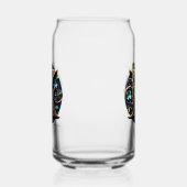 Celtic Monogram Can Glass Set Blikvorm Glas (Rechts)
