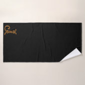 Celtic Monogram J Badhanddoek (Badhanddoek)