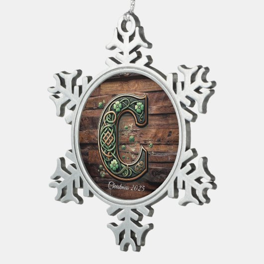 Celtic monogram letter ornament (Rechts)