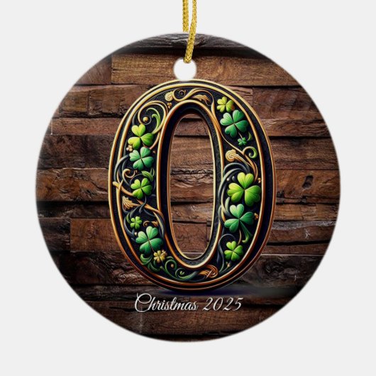 Celtic monogram letter ornament (Voorkant)