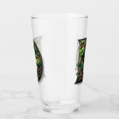 Celtic Monogram Pint Glass Glas (Rechts)
