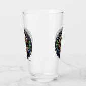 Celtic Monogram Pint Glass Glas (Links)