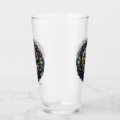 Celtic Monogram Pint Glass Glas (Rechts)