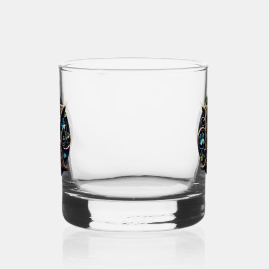 Celtic Monogram Rocks Glass Set Whisky Glas (Links)