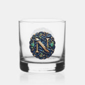 Celtic Monogram Rocks Glass Set Whisky Glas (Achterkant)