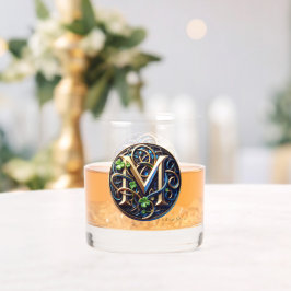 Celtic Monogram Rocks Glass Set Whisky Glas