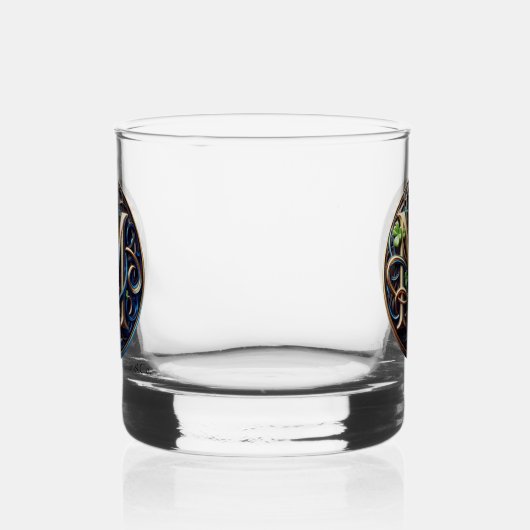 Celtic Monogram Rocks Glass Set Whisky Glas (Rechts)