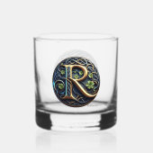 Celtic Monogram Rocks Glass Set Whisky Glas (Voorkant)