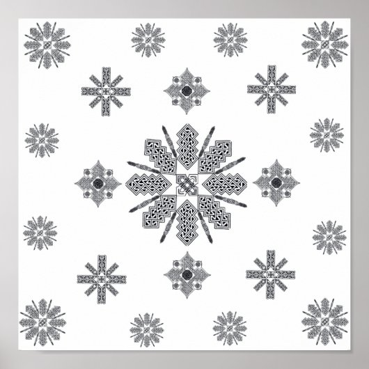 Celtic Montage Poster (Voorkant)