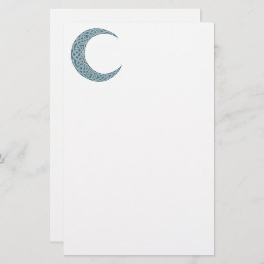 Celtic Moon Briefpapier (Voorkant / Achterkant)