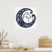 Celtic Moon Poster (Keuken)