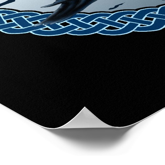 Celtic Moon, Raven & Dolman Prints & Posters (Hoek)