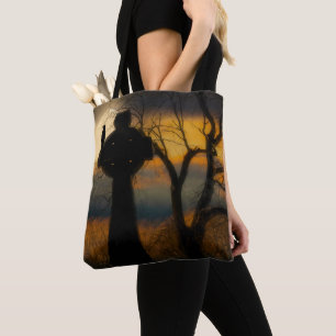 Celtic Moon-Tas Tote Bag