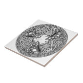 Celtic, Moon Watching Hare's Tegeltje (Zijkant)