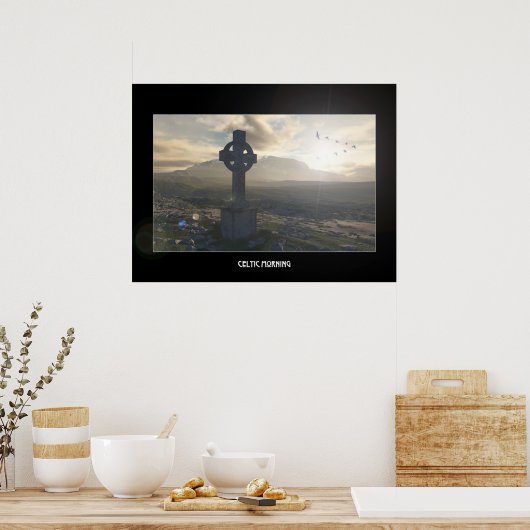 Celtic Morning Poster (Keuken)