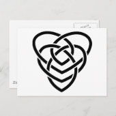 Celtic Motherhood Knot Briefkaart (Voorkant / Achterkant)